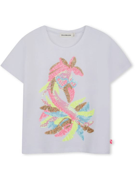 Billieblush Παιδικό T-Shirt Κοντομάνικο Λευκό U21922