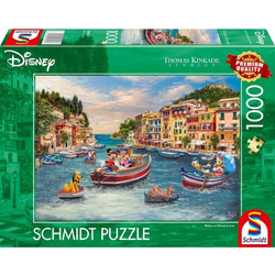 Puzzle Schmidt Disney Mickey and Minnie in Italy 1000 Κομμάτια