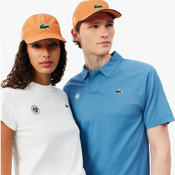 Lacoste Καπέλο Jockey Υφασμάτινο Πορτοκαλί RK6388-IY0