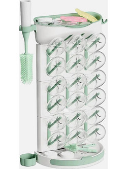 Momcozy Στεγνωτήρας Μπιμπερό Λευκός Πράσινο Mint