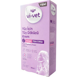 Vi-Vet Αποτριχωτική Κρέμα Προσώπου 30ml
