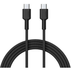 Aukey CB-CD45 Braided USB-A to USB-C 60W 0.9m Black