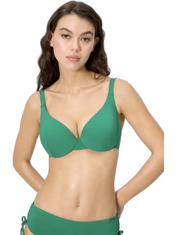 Ysabel Mora Bikini Top με Ενίσχυση Πράσινο 83185
