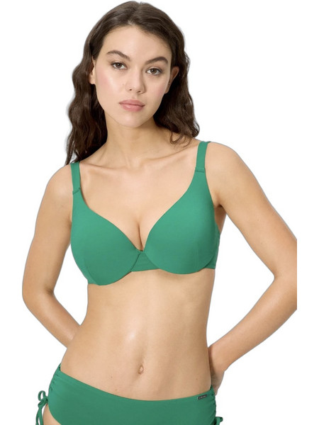 Ysabel Mora Bikini Top με Ενίσχυση Πράσινο 83185