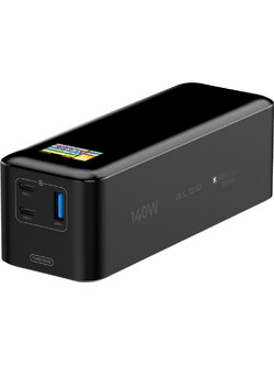 Blow 81-155 Power Bank 27000mAh 140W με Θύρα USB-A & 2 Θύρες USB-C Power Delivery Black