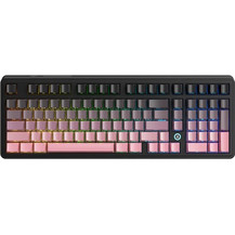 Ajazz AK980 MAX Μηχανικό Gaming Πληκτρολόγιο με Magnetic Διακόπτες RGB Black Pink