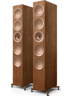 KEF R11 Meta Ηχείο Hi-Fi Δαπέδου 300W 3 Δρόμων Brown