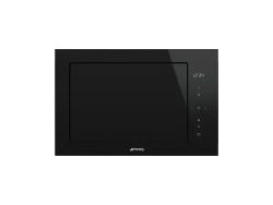 Smeg FMI625CN Εντοιχιζόμενος Φούρνος Μικροκυμάτων 25lt Μαύρος