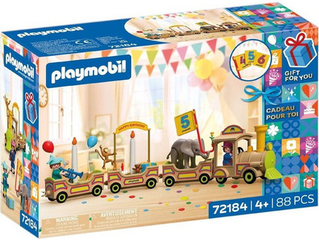 Playmobil Gift For You Τρενάκι Γενεθλίων για 4+ Ετών 72184