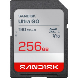 Sandisk Ultra GO SDXC 256GB V10 UHS-I 190MB/s