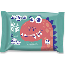 Sidifresh Μωρομάντηλα Χωρίς Οινόπνευμα & Parabens με Aloe Vera 50τμχ