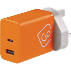 Go Travel Φορτιστής χωρίς Καλώδιο με Θύρα USB-A & Θύρα USB-C 65W