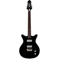Danelectro Dan O. Mano Ηλεκτρική Κιθάρα Double Cut με Μαγνήτες HH & Ταστιέρα Rosewood Black