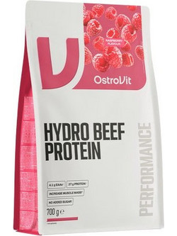 OstroVit Hydro Beef Raspberry Πρωτεΐνη Χωρίς Λακτόζη 700gr