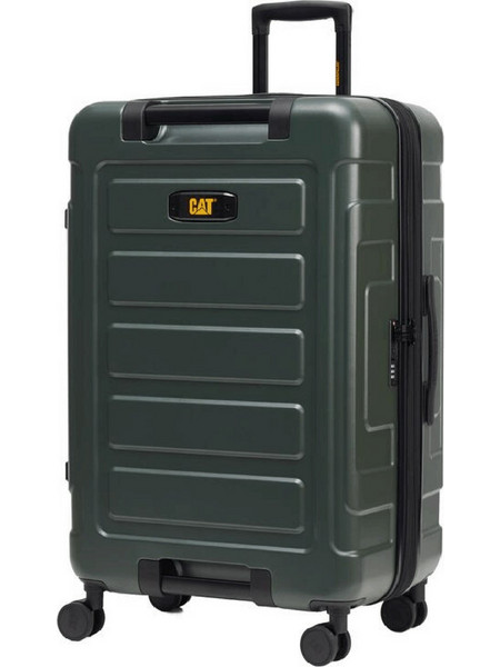 CAT 84796-603-60 Βαλίτσα Μεσαία 66x44x28cm με 4 Ρόδες Χακί