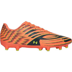 Under Armour Shadow Club 4 FG 6006232-824 Ποδοσφαιρικά Παπούτσια με Τάπες Πορτοκαλί Μαύρα Lime