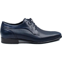 Damiani Ανδρικά Σκαρπίνια Derby Δερμάτινα Navy Μπλε 2103