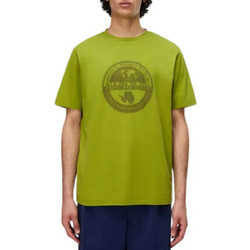 Napapijri Ανδρικό Αθλητικό T-Shirt Πράσινο NP0A4FZBG3B