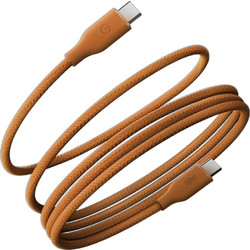 Energea Helix 60 Braided USB-C to USB-C 60W 1.5m Orange
