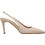 KALOGIROU Sogier Γόβες Slingback Δερμάτινες με Τακούνι Στιλέτο Εκρού