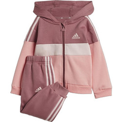 Adidas Βρεφικό Σετ Φόρμας για Κορίτσι Χειμωνιάτικο Ροζ Σομόν IV7394