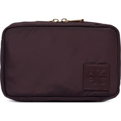 Calvin Klein LV04F1310G-BAP Ανδρικό Νεσεσέρ Ταξιδίου με Θήκες 20x7x12cm Καφέ