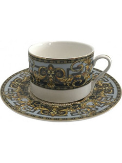 For Home Σετ Φλιτζάνια Ελληνικού Καφέ & Τσαγιού Πορσελάνης Πολύχρωμα 6τμχ G-7602-1