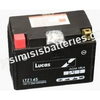 Lucas Μπαταρία Μοτοσυκλέτας LYTZ14S 230A 11.2Ah