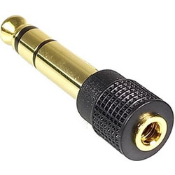 KAL ELECTRONICS XS-P044 Αντάπτορας Ήχου 6.35mm Male to 3.5mm Female