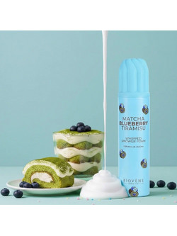 Biovene Matcha Blueberry Tiramisu Αφρόλουτρο σε Mousse 250ml
