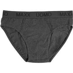 Uomo Maxx Ανδρικό Σλιπ Βαμβακερό Ανθρακί BJ-1263974