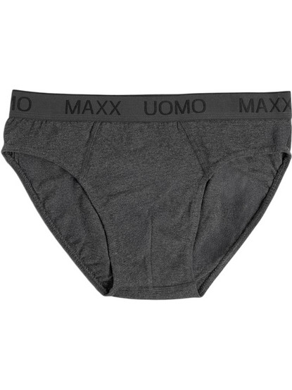 Uomo Maxx Ανδρικό Σλιπ Βαμβακερό Ανθρακί BJ-1263974