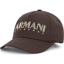 Armani Exchange Καπέλο Jockey Υφασμάτινο Καφέ XW003049-AF15502