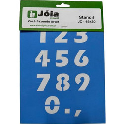 Joia Στένσιλ Αριθμοί 15x20cm J-0000014