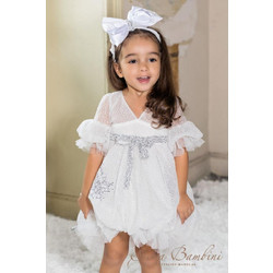 Stova Bambini Βαπτιστικό Φόρεμα 2τμχ AW2020/21-G1