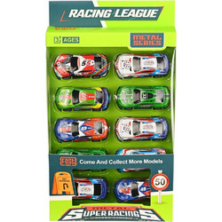 Racing League Μεταλλικά Αυτοκινητάκια