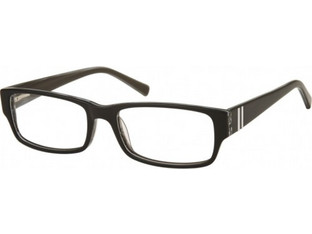 Sunoptic A196 Ανδρικός Σκελετός Γυαλιών Οράσεως Κοκάλινος Μαύρος