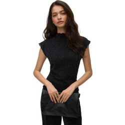 Vero Moda Γυναικεία Πλεκτή Μπλούζα Navy Μπλε 10353044