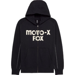 Fox Racing Ανδρική Ζακέτα Φούτερ με Κουκούλα και Φερμουάρ Μαύρη 32906-001