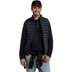 Boston Αμάνικο Ανδρικό Μπουφάν Puffer Navy Μπλε 35-83630-400
