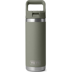 YETI Rambler Straw Bottle Pampa Green 532ml