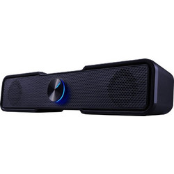 Defender Z12 Ηχεία Υπολογιστή 2.0 6W με RGB Φωτισμό Μαύρα