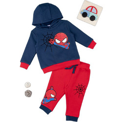 Prenatal Spider-Man Βρεφικό Σετ για Αγόρι Χειμωνιάτικο Navy Μπλε Κόκκινο 706344