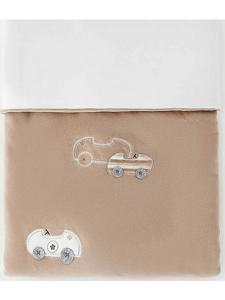 iDo Car Κουβέρτα Αγκαλιάς Fleece 75x100 Εκρού