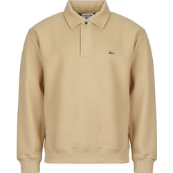 Lacoste Ανδρική Μπλούζα Polo Μακρυμάνικη Μπεζ SH9450-02S