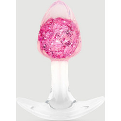 ToyJoy Anal Play Crystal Butt Plug Πρωκτική Σφήνα 10.5cm Ροζ