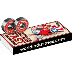 World Industries Want Bearings Αbec 9 Red