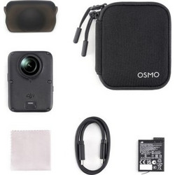DJI 360 II Standard Combo Action Camera 360° Υποβρύχια με WiFi και Οθόνη 2" Μαύρη