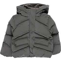 Boboli Παιδικό Μπουφάν Χειμωνιάτικο Puffer Ανθρακί 424189-8118