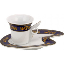 WM Collection Σετ Φλιτζάνια Espresso & Ελληνικού Καφέ Πορσελάνης 100ml 6τμχ N685/6/A